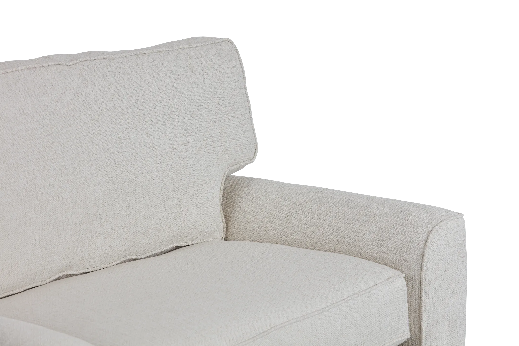 Austin White Fabric Innerspring Sleeper