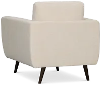 Indie Beige Fabric Chair