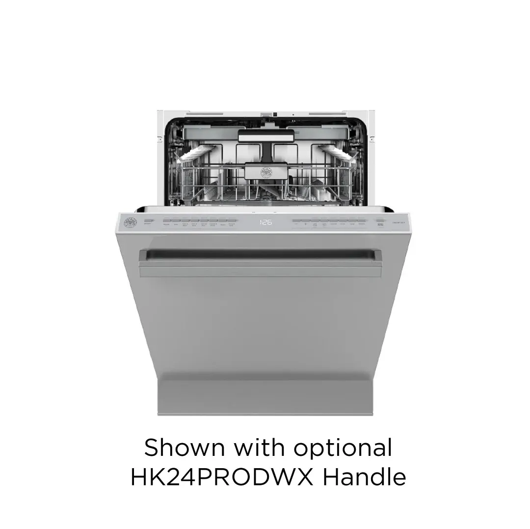 Bertazzoni 24 Series Stainless Steel 24" Built In Dishwasher
