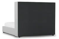 Captiva Suave Gray 60" Upholstered Shelter Bed