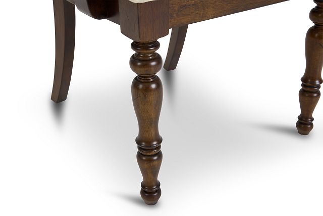 Savannah Dark Tone Upholstered Arm Chair