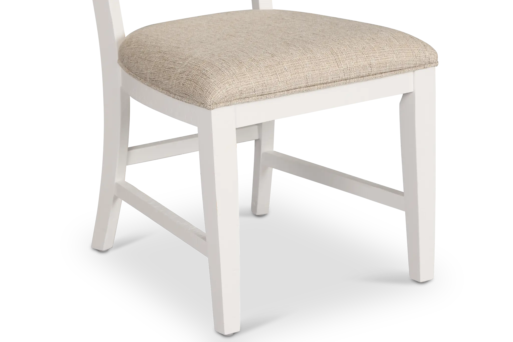 Heron Cove White Slat Side Chair Heron Cove White Slat Side Chair