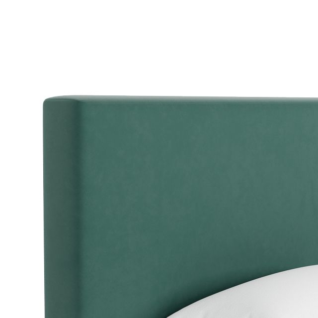 Grayton Joya Green 54" Upholstered Platform Bed