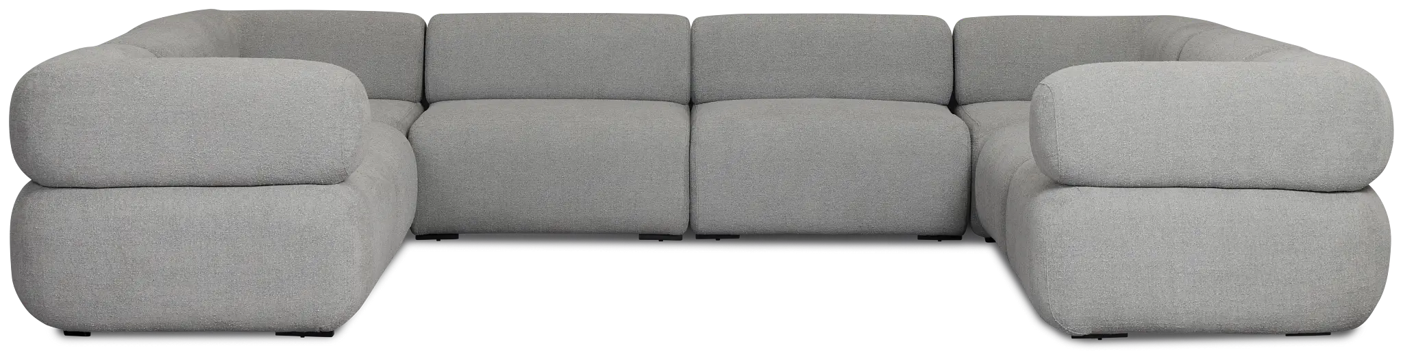Celeste Light Gray Fabric 8-piece Modular Sectional Celeste Light Gray Fabric 8-piece Modular Sectional