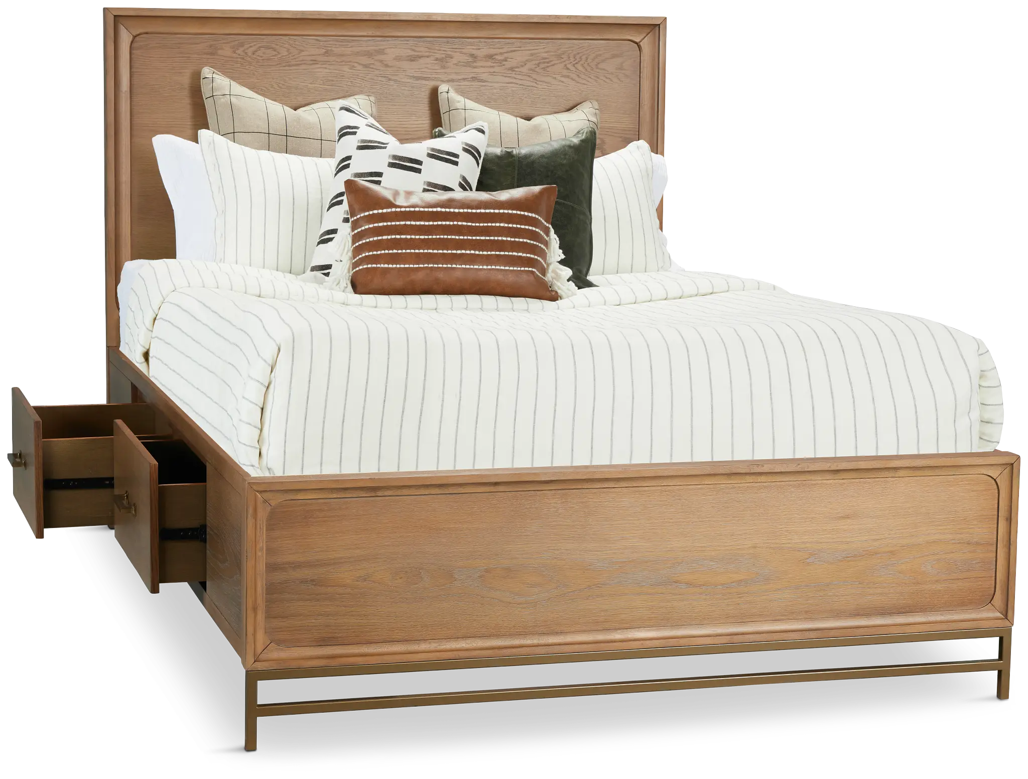 Provo Mid Tone Panel Storage Bed Provo Mid Tone Panel Storage Bed