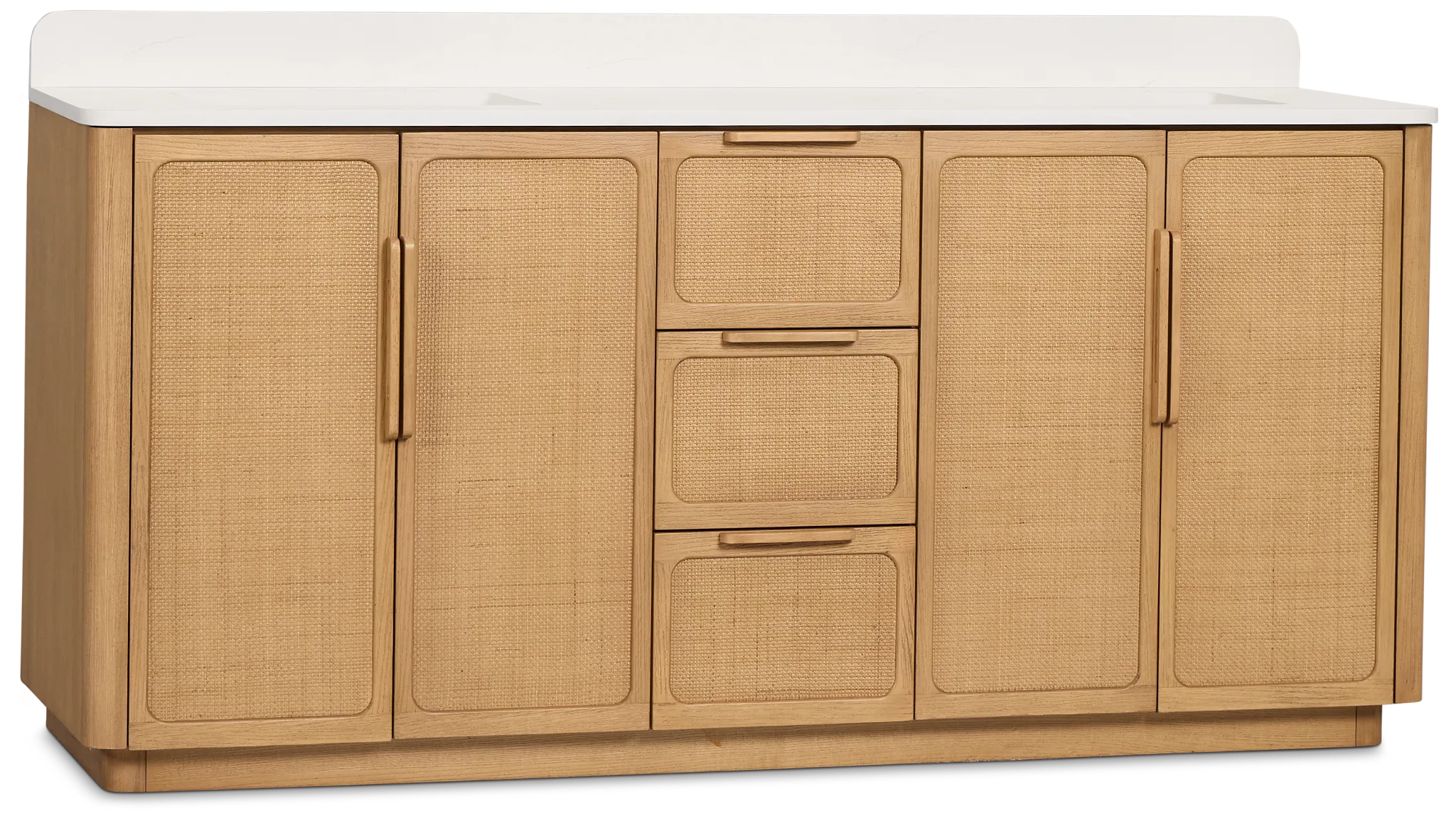 Pacific Light Tone 72" Double Bathroom Vanity