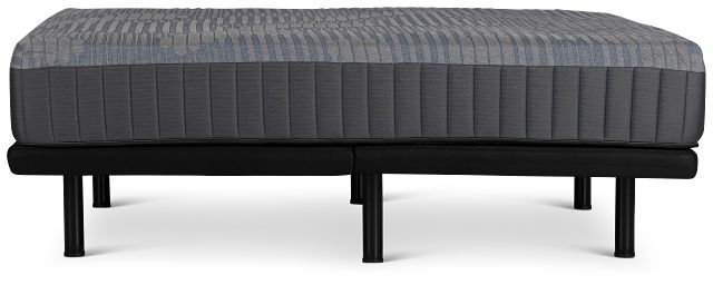 Kevin Charles By Sealy Hybrid Medium Deluxe Adjustable Mattress Set