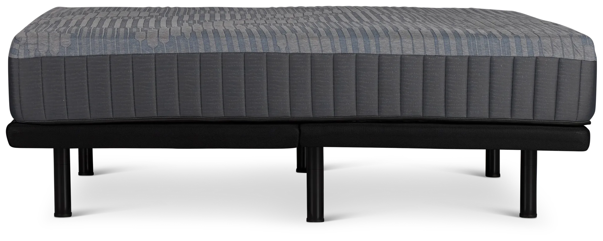 Kevin Charles By Sealy Hybrid Medium Deluxe Adjustable Mattress Set