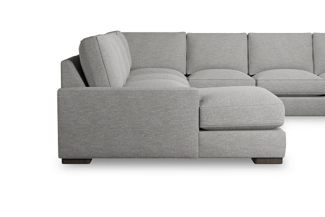 Edgewater Victory Gray Large Left Chaise Sectional