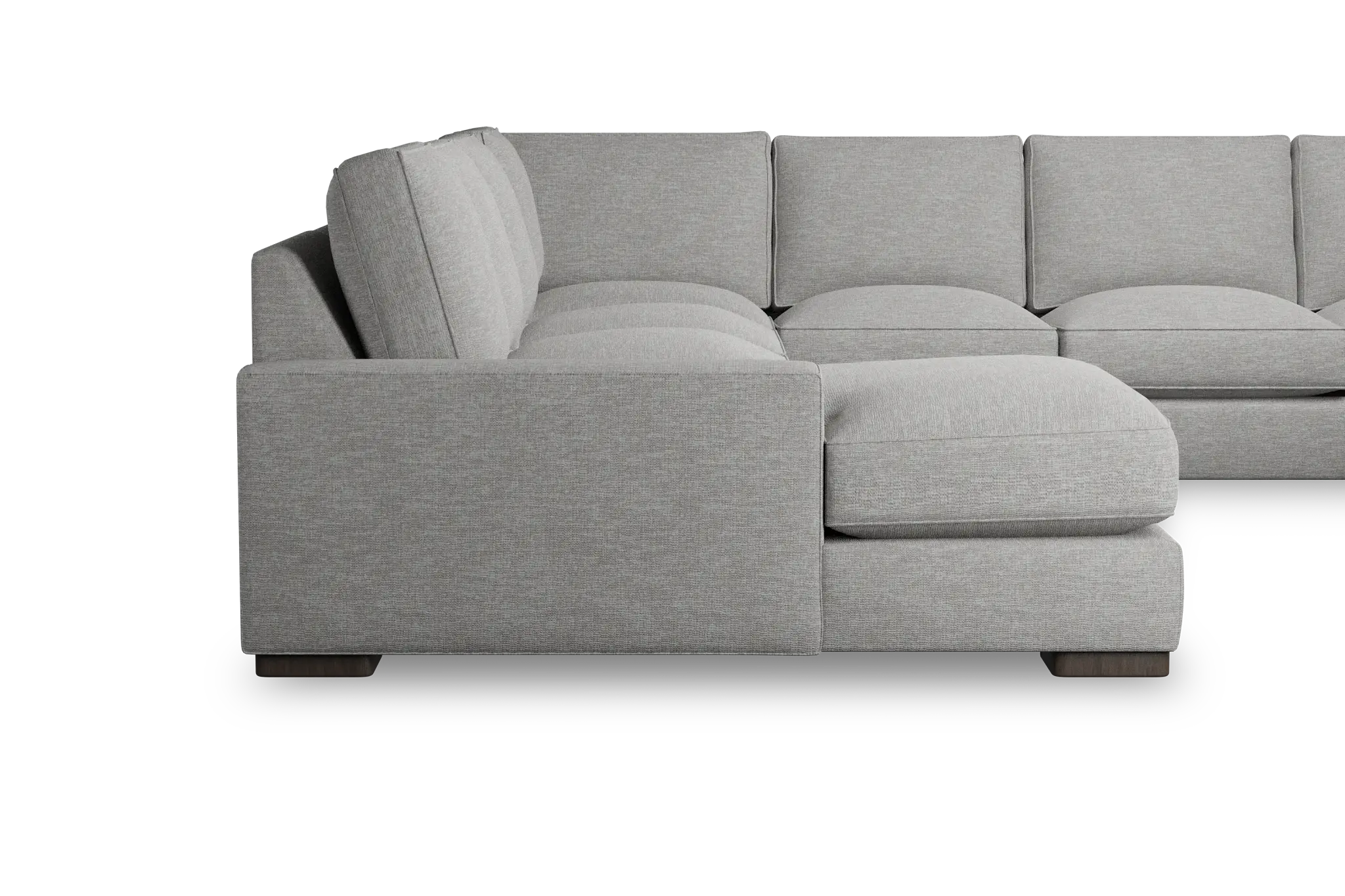 Edgewater Victory Gray Large Left Chaise Sectional Edgewater Victory Gray Large Left Chaise Sectional