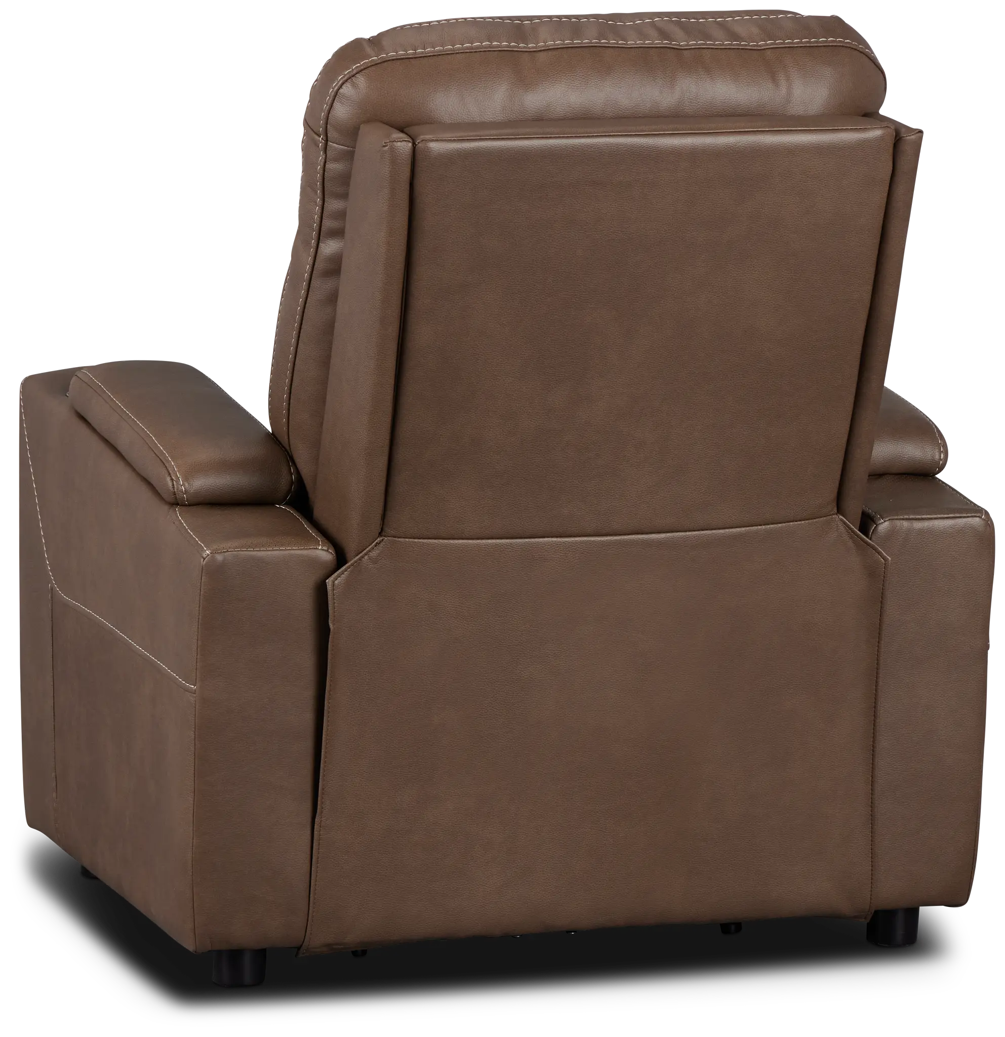 Vantage Dark Taupe Micro Power Recliner Vantage Dark Taupe Micro Power Recliner