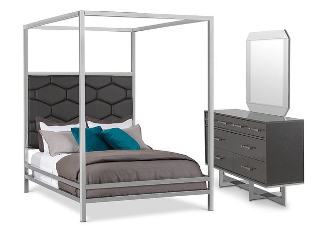 Cortina Gray Canopy Bedroom (2)