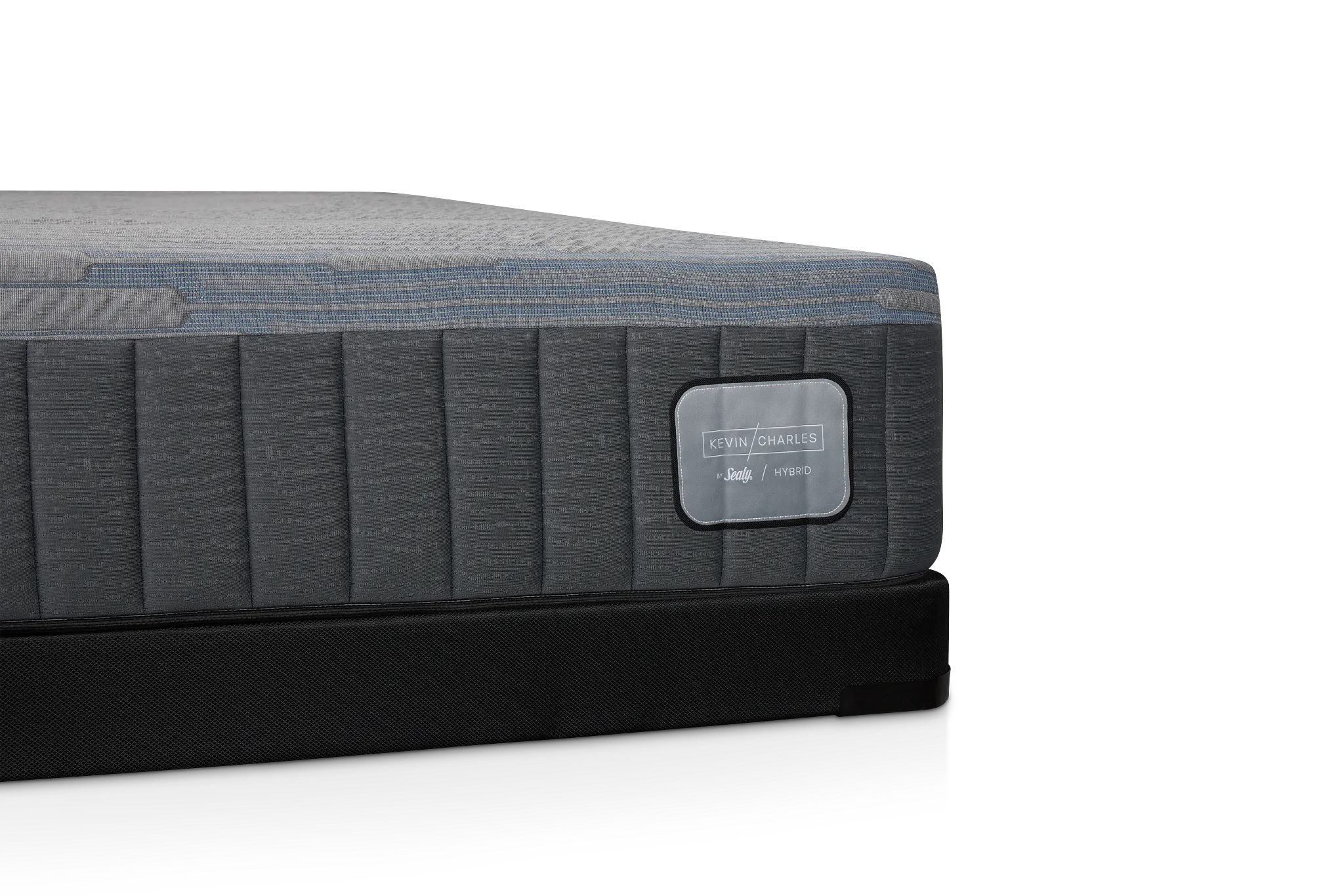 Kevin Charles By Sealy Hybrid Medium Low-profile Mattress Set