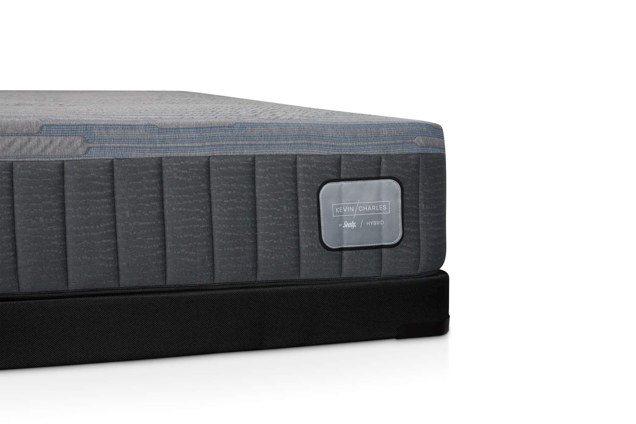 Kevin Charles By Sealy Hybrid Medium Low-profile Mattress Set Kevin Charles By Sealy Hybrid Medium Low-profile Mattress Set