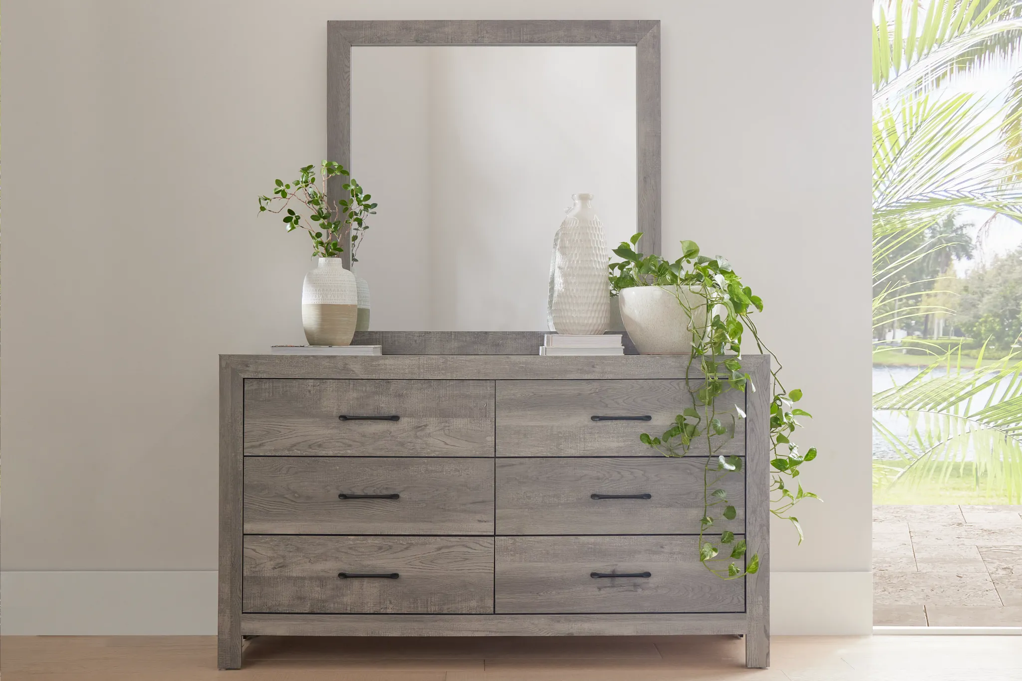 Ollie Gray Dresser & Mirror