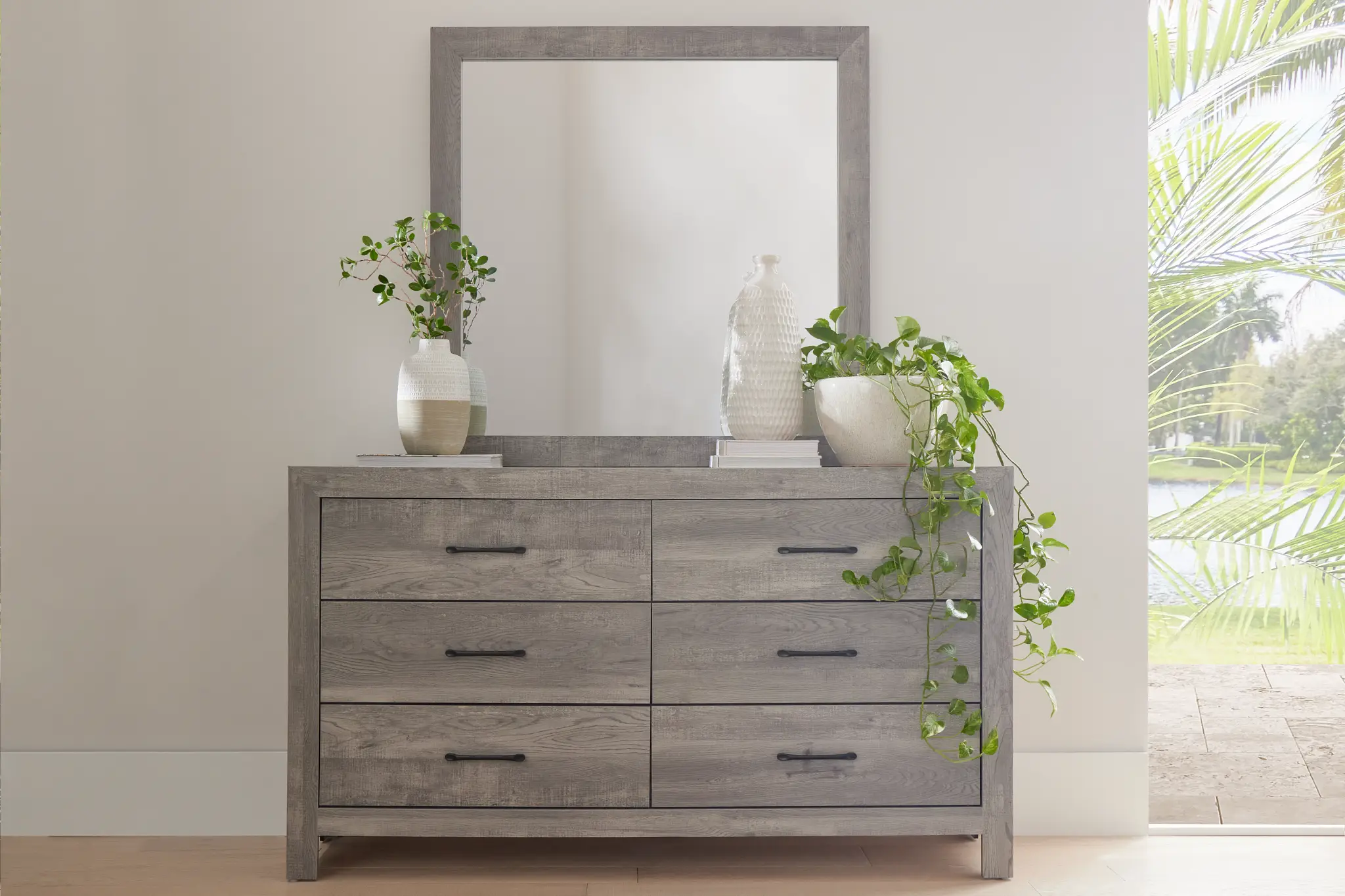 Ollie Gray Dresser & Mirror Ollie Gray Dresser & Mirror