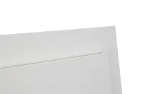 Verona White Platform Bed