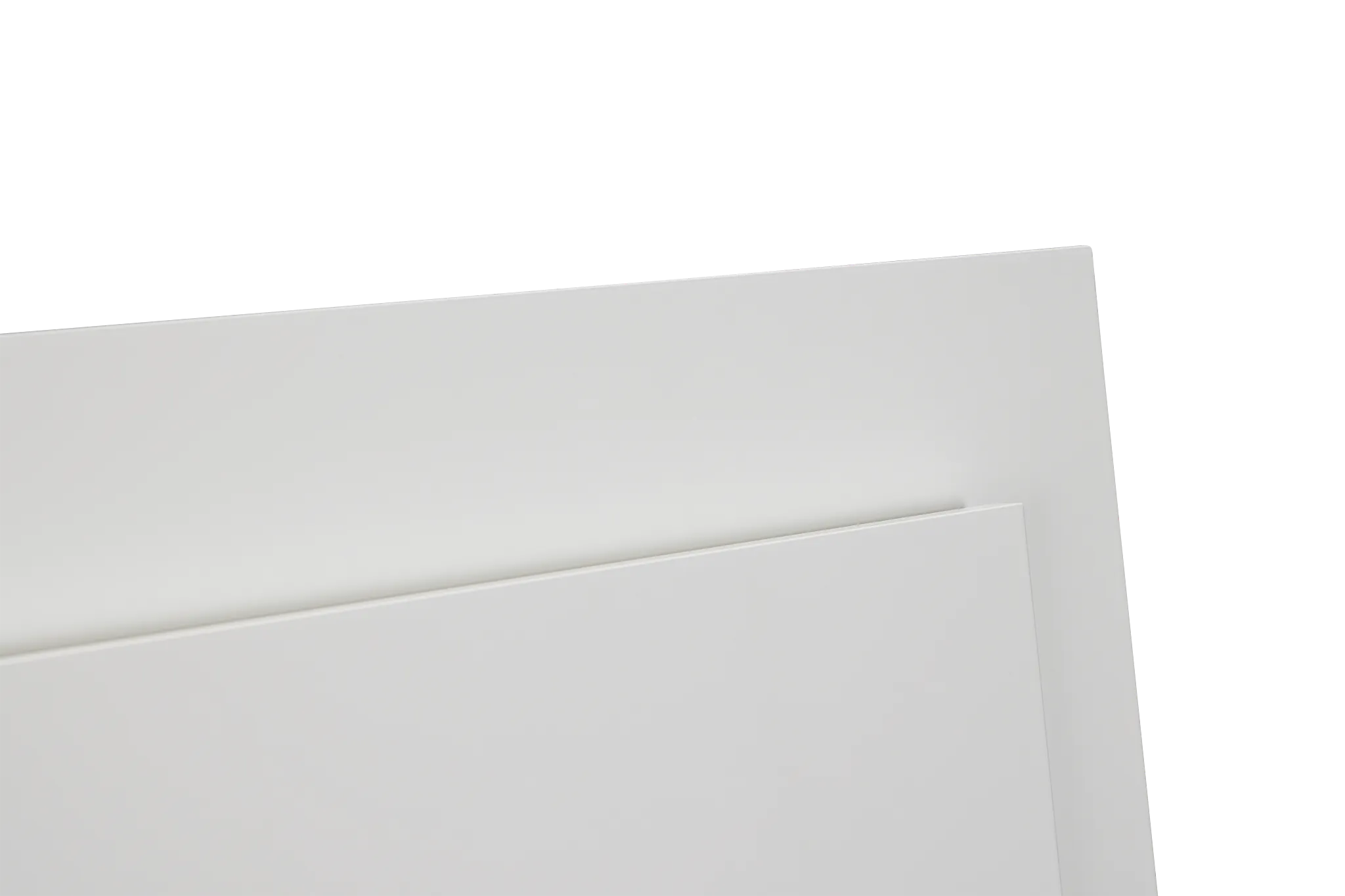 Verona White Platform Bed