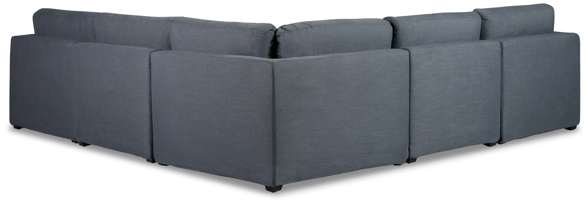 Willow Navy Fabric Medium Two-arm Sectional Willow Navy Fabric Medium Two-arm Sectional