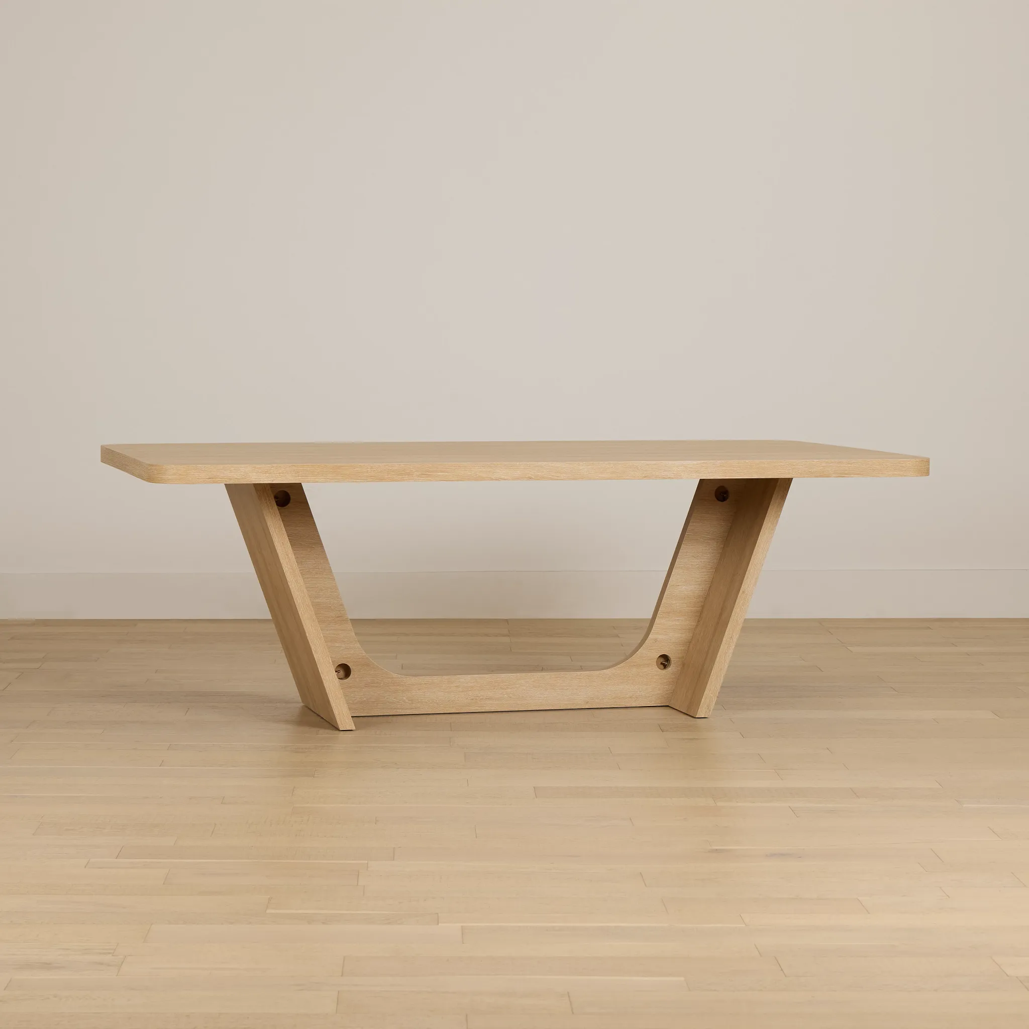 Lyndie Light Tone Rectangular Table