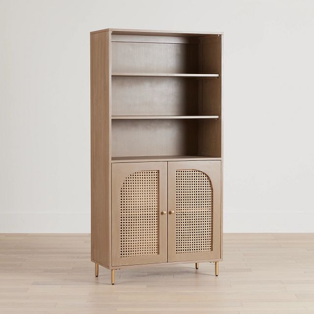 Strata Light Tone Bookcase