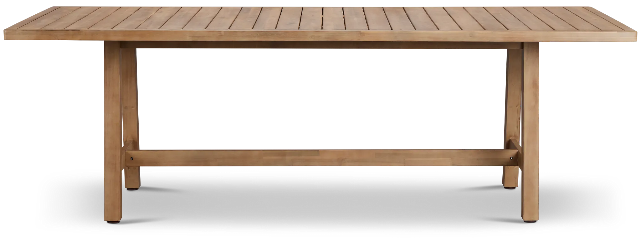 Laguna Light Tone 90" Rectangular Dining Table