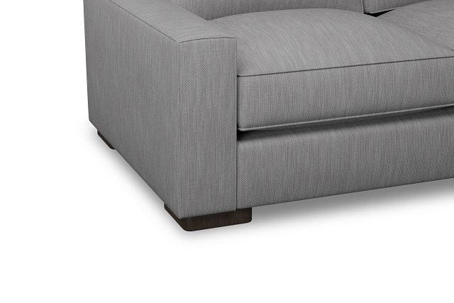 Edgewater Revenue Gray Medium Right Chaise Sectional