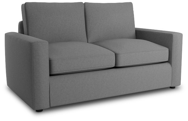 Siesta Suave Gray Fabric Memory Foam Sleeper