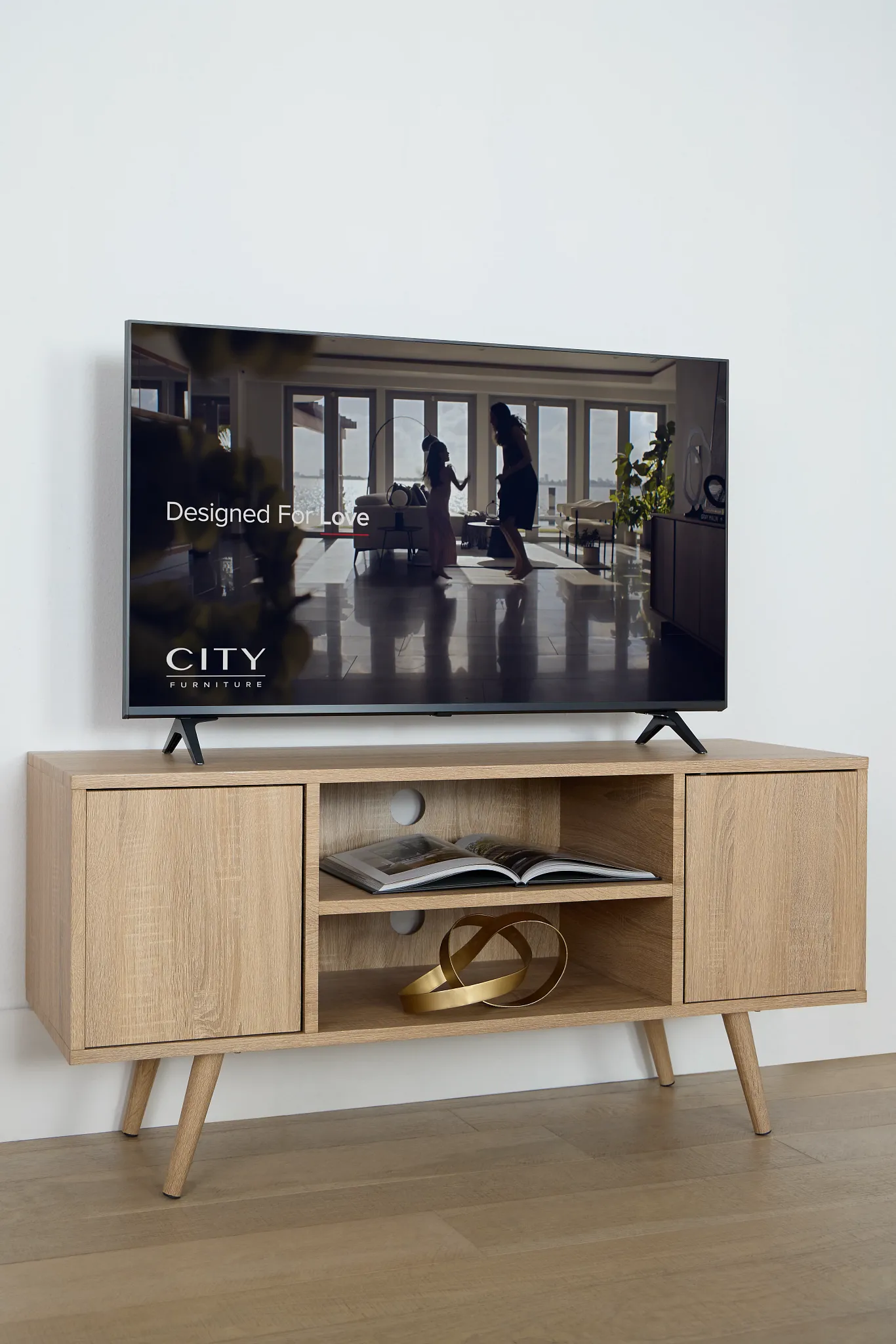 Avon Light Tone Tv Stand