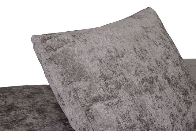 Skylar Gray Fabric Left Chaise Sectional