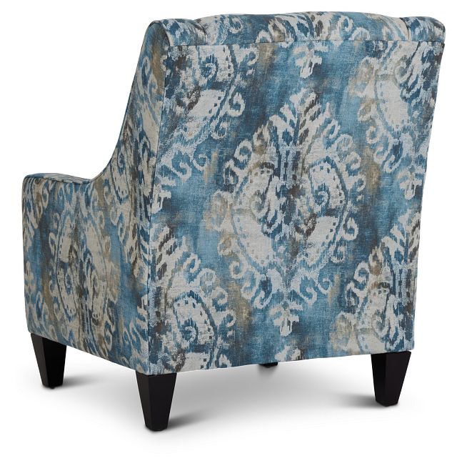 Soledad Blue Fabric Accent Chair (4)