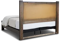 Salt Lake Dark Tone Poster Bed