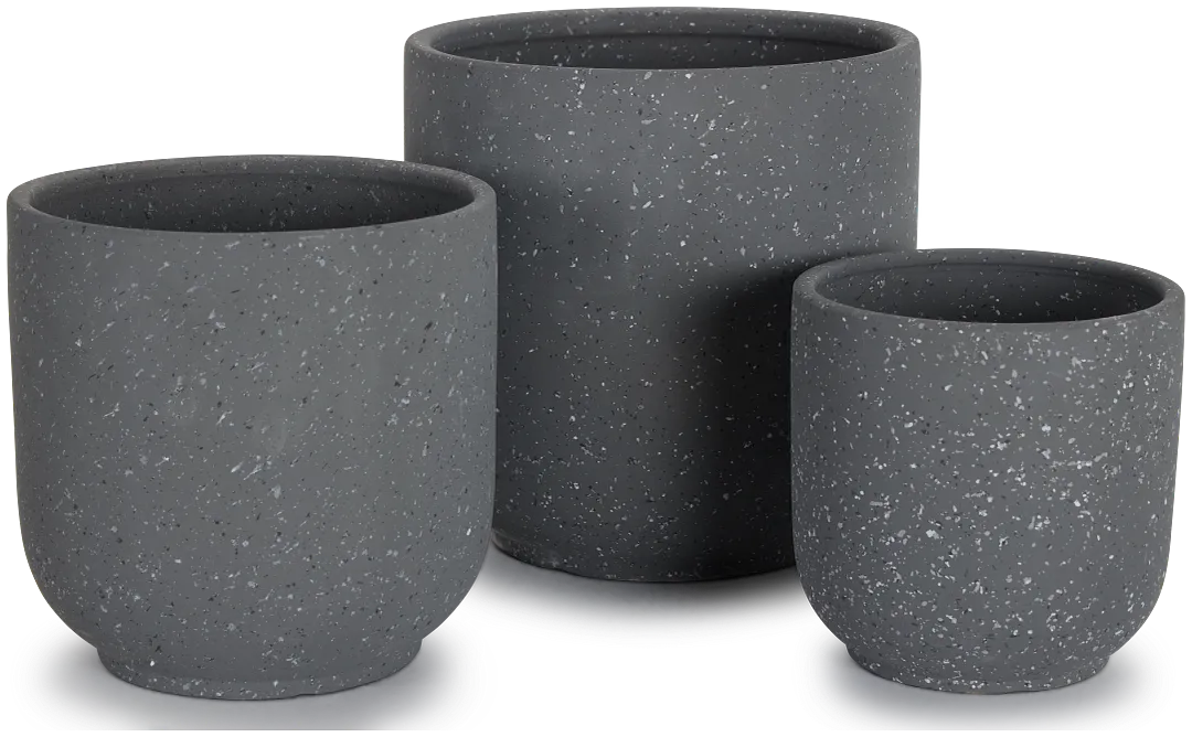 Irvine Gray Set Of 3 Planter
