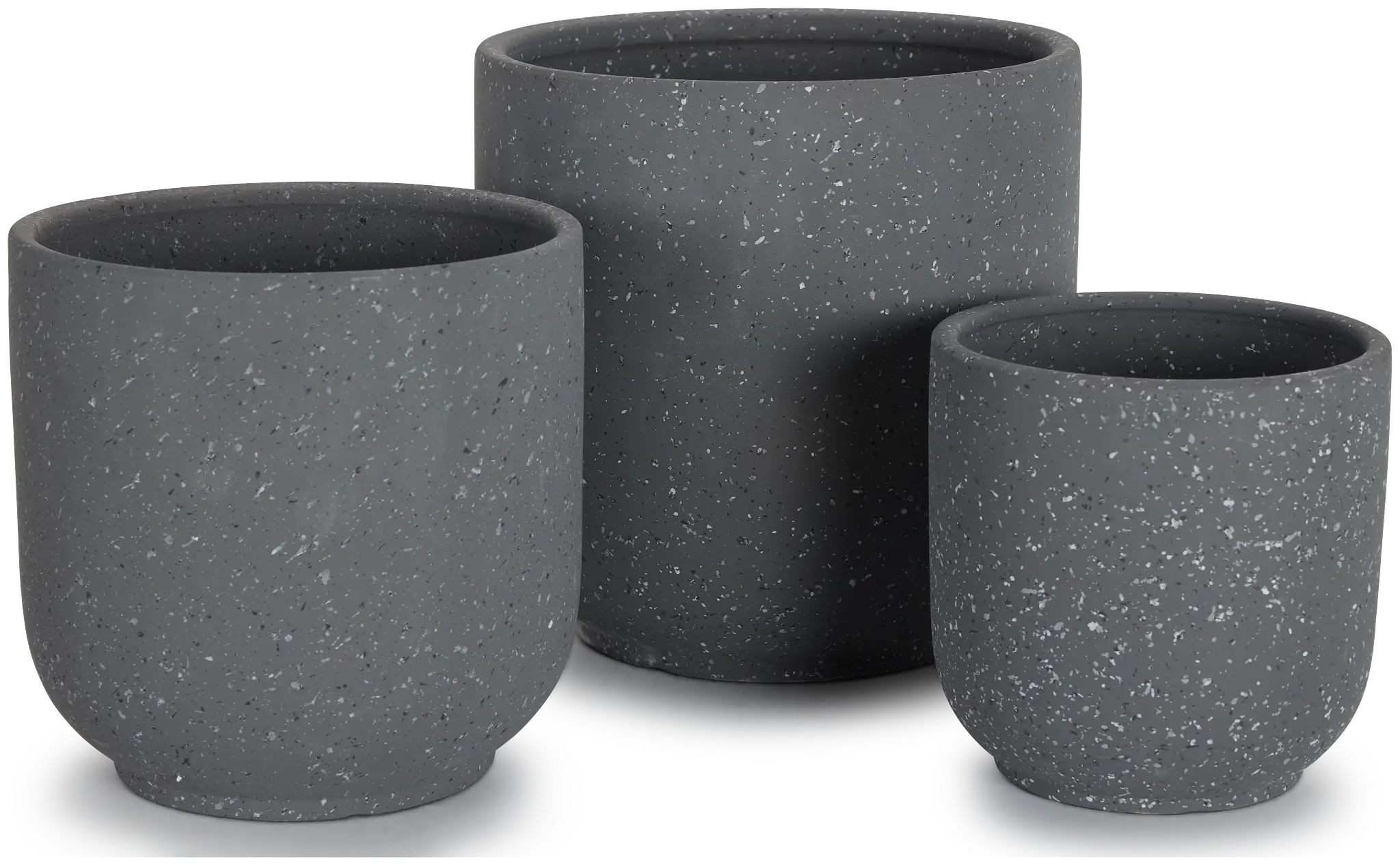 Irvine Gray Set Of 3 Planter Irvine Gray Set Of 3 Planter