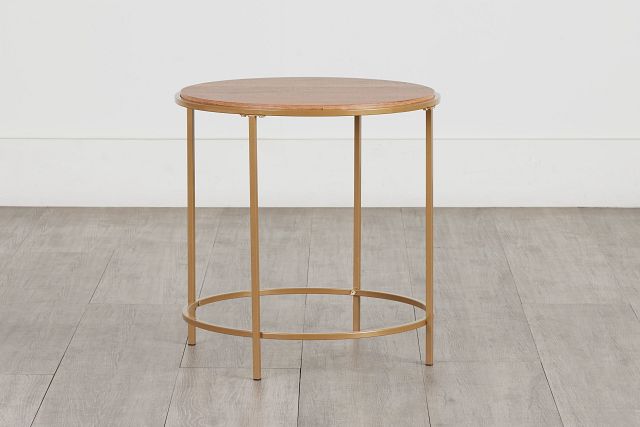 Leon Two-tone End Table