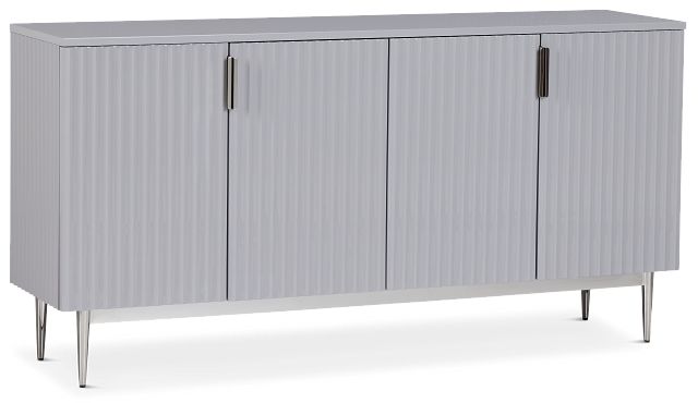 Surge Gray Four-door Cabinet