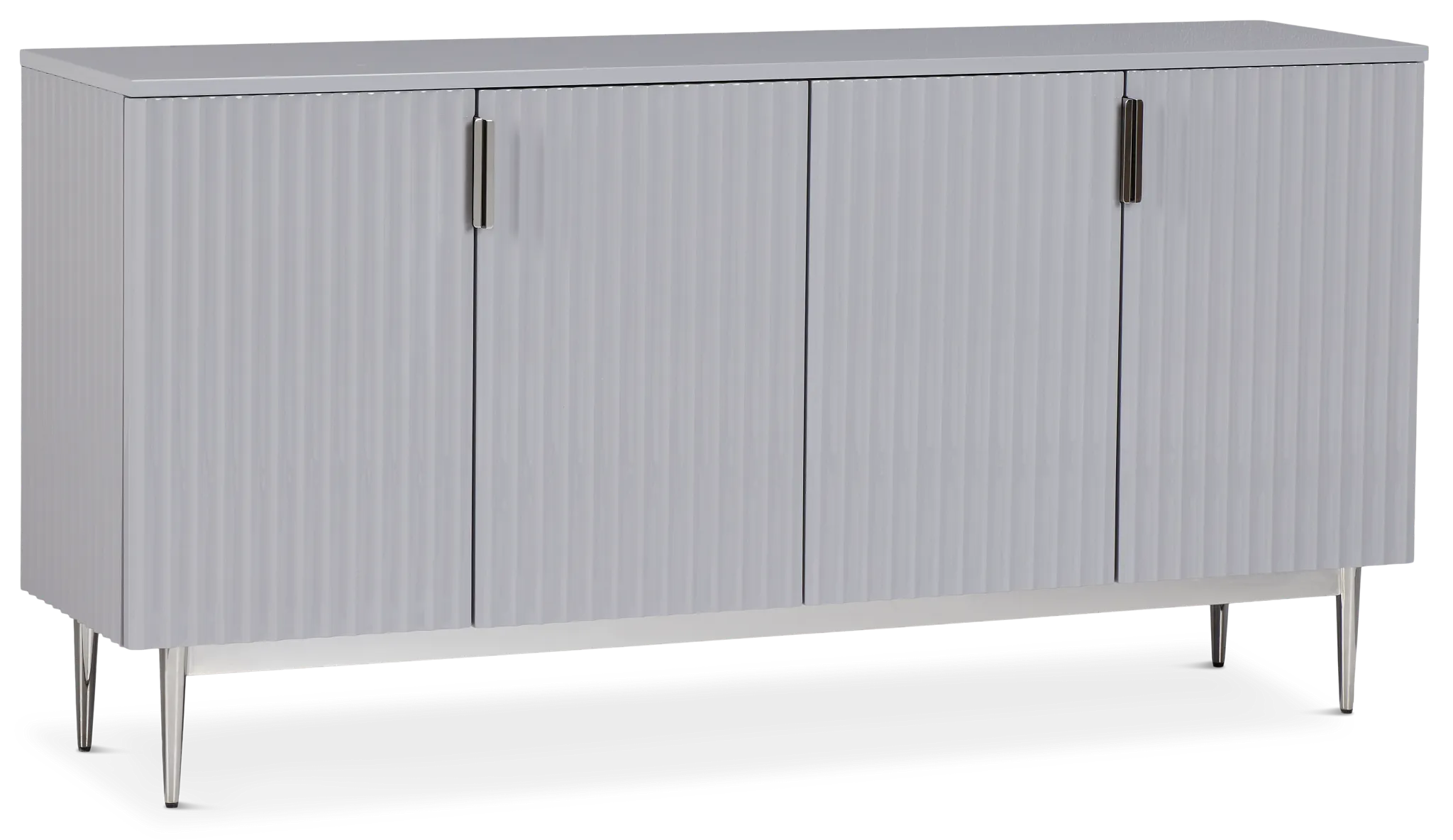 Surge Gray Four-door Cabinet