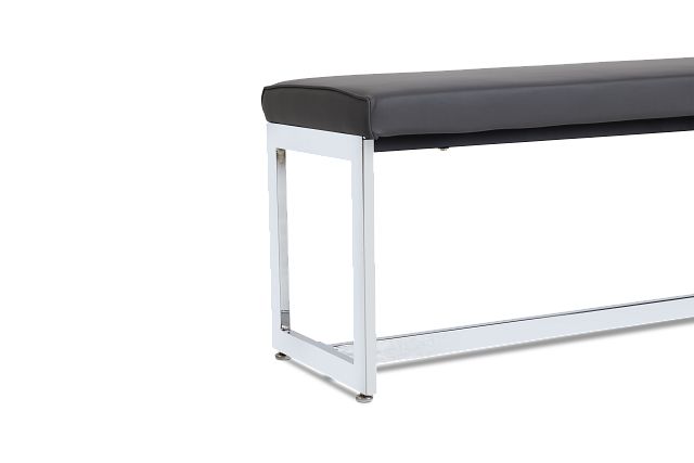 Bronx Gray Dining Bench