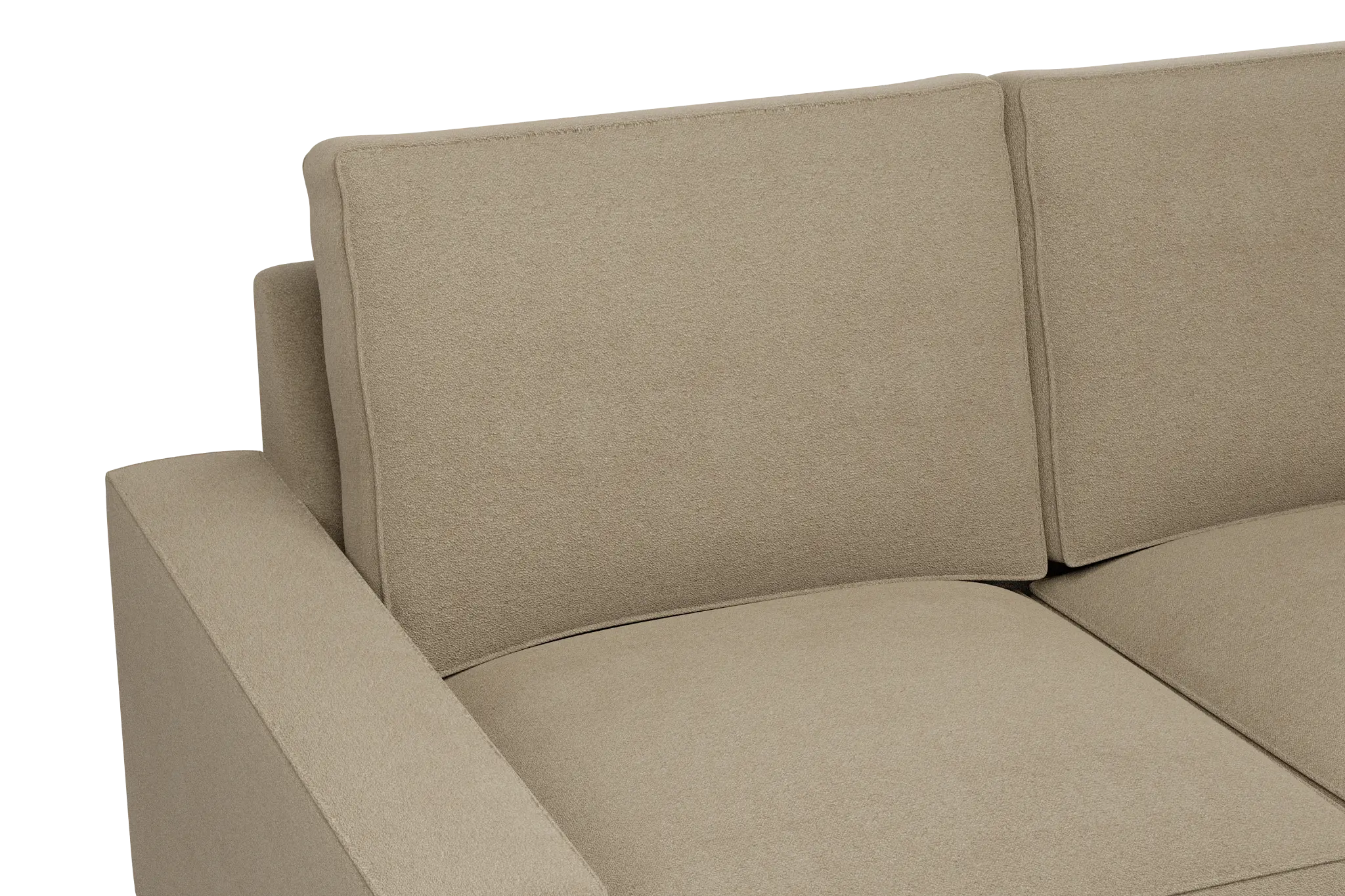 Edgewater Elite Taupe Large Two-arm Sectional Edgewater Elite Taupe Large Two-arm Sectional