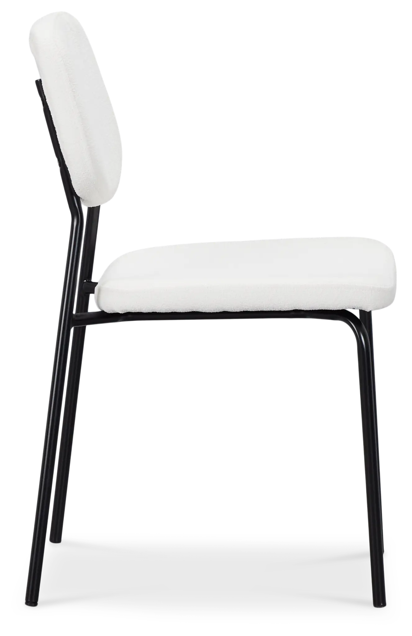 Andover White Upholstered Side Chair Andover White Upholstered Side Chair