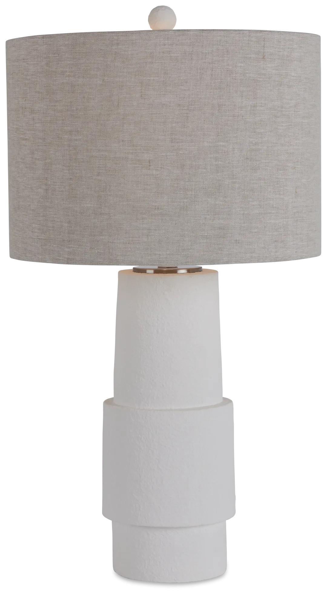 Valda White Table Lamp