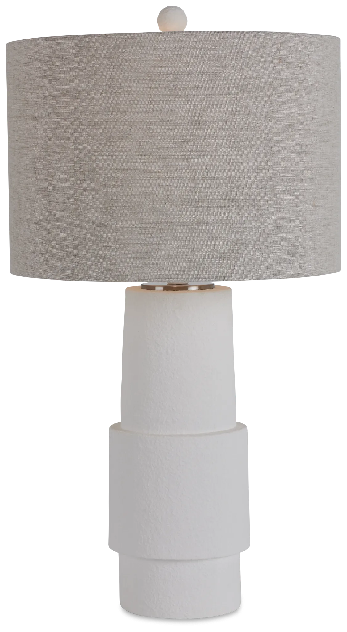 Valda White Table Lamp