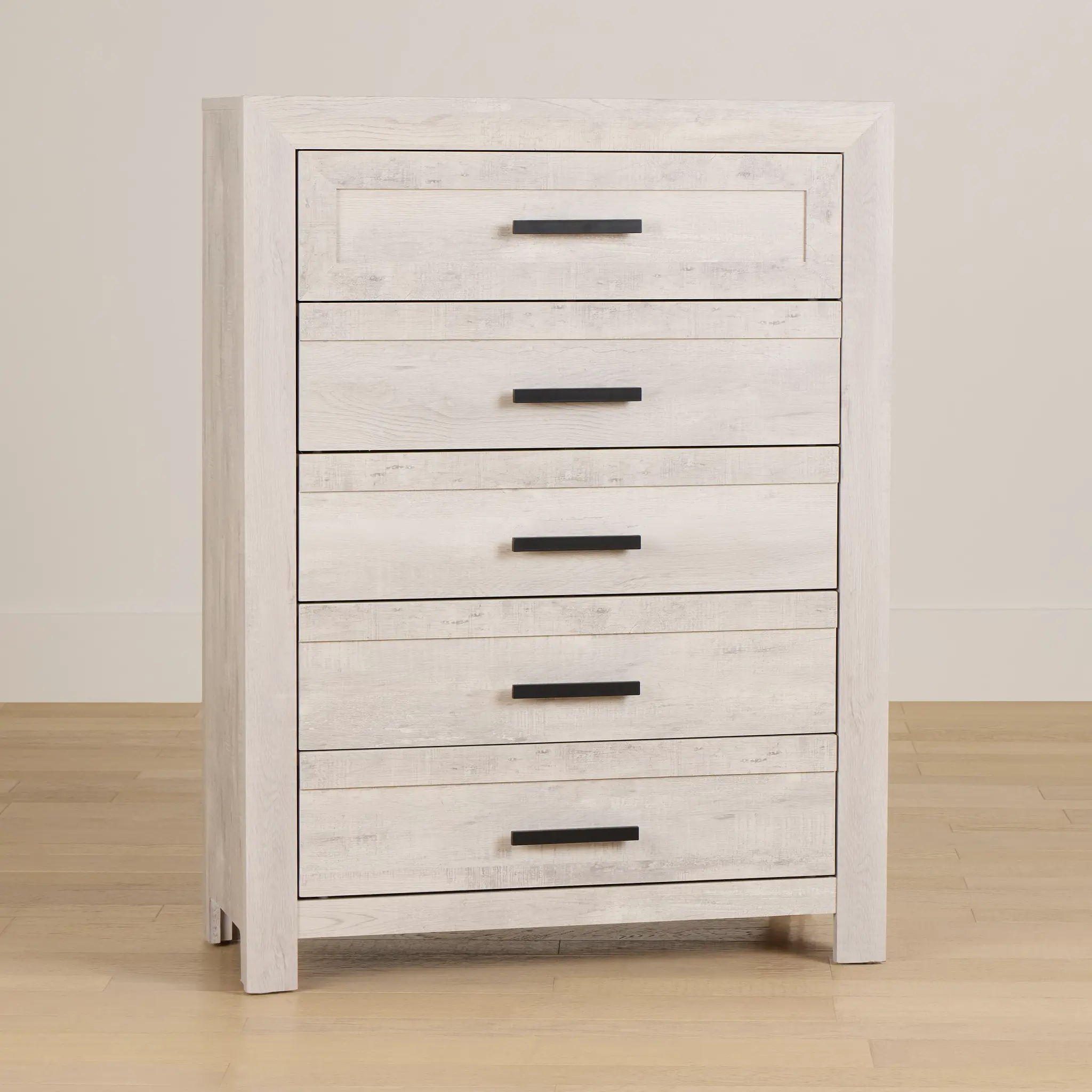 Delray White Drawer Chest Delray White Drawer Chest