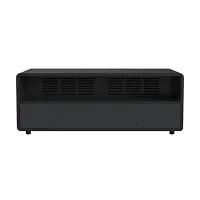 Rupin Black Fridge Rectangular Coffee Table