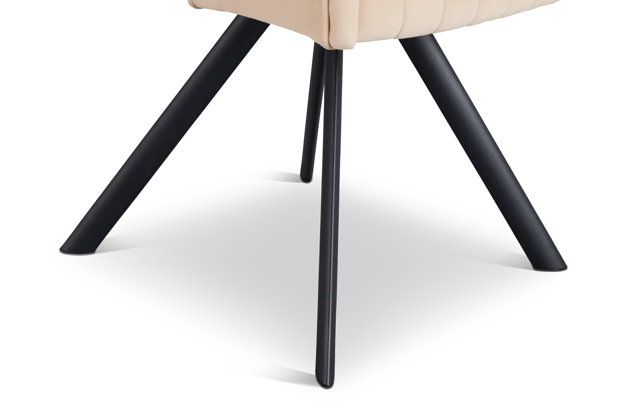 Mandy Beige Velvet Swivel Accent Chair Mandy Beige Velvet Swivel Accent Chair