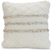 Goldie Ivory 18" Accent Pillow