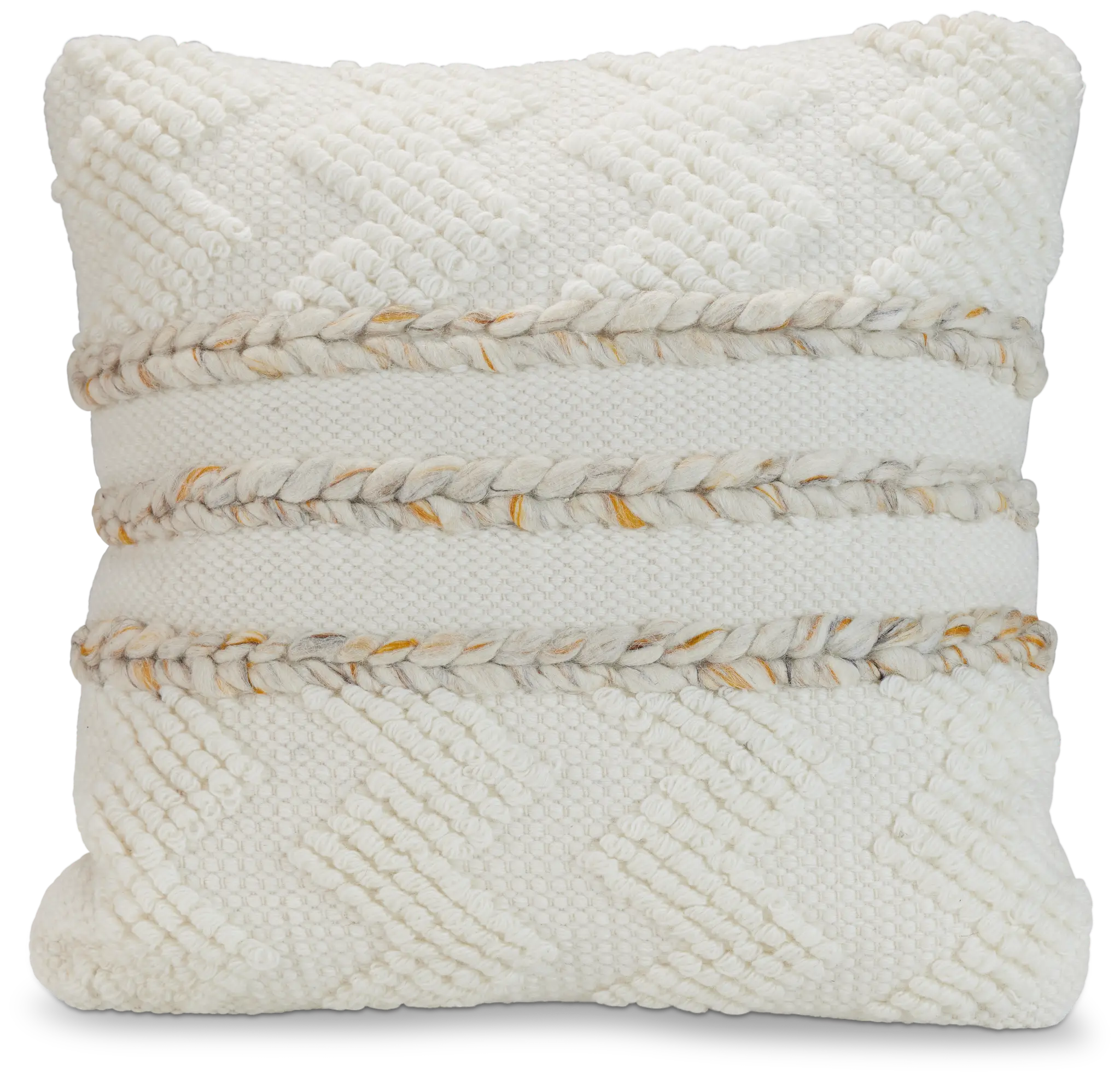 Goldie Ivory 18" Accent Pillow Goldie Ivory 18" Accent Pillow