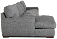 Veronica Dark Gray Down Small Left Chaise Sectional