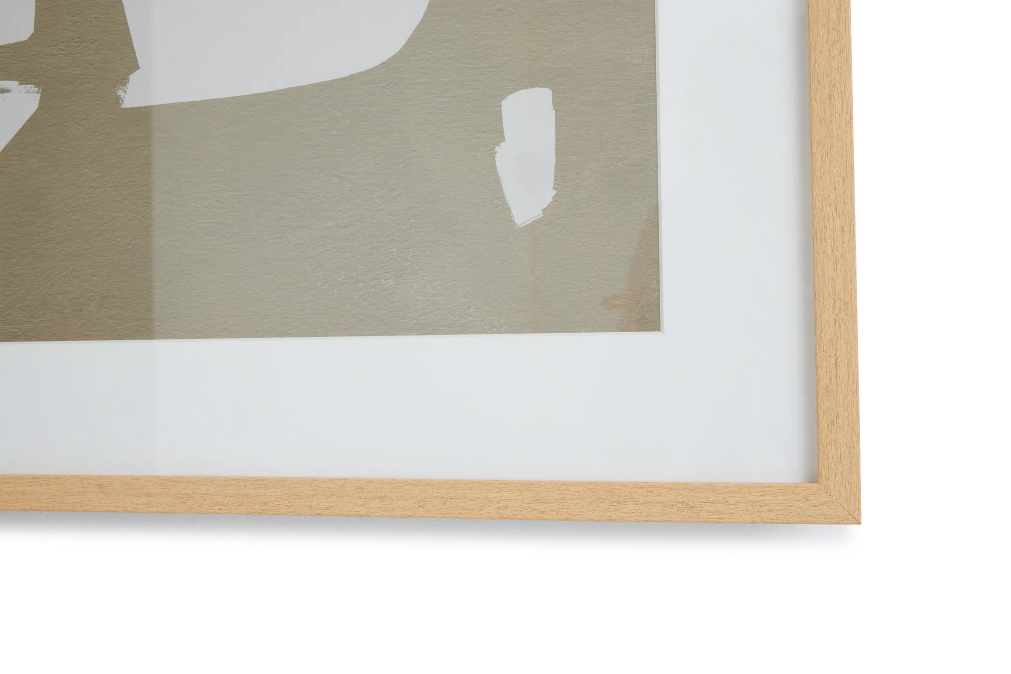 Wren Beige Framed Wall Art