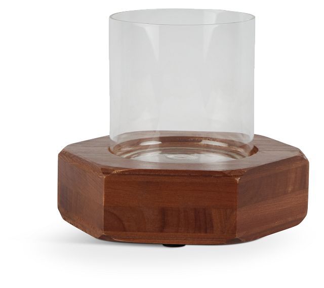 Darby Brown Small Candle Holder